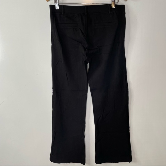 Betabrand Straight Leg Black Pants Size Large Petite - Picture 2 of 6